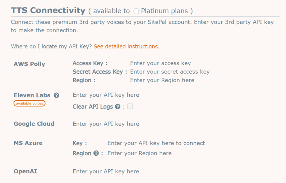 Connect Page